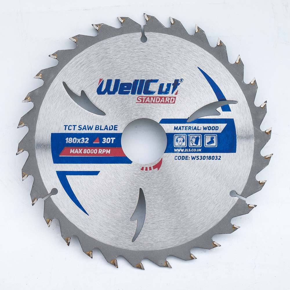 Пиляльний диск WellCut 180x32 мм, 30Т